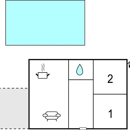 2 Bedroom Beautiful In Πούλα